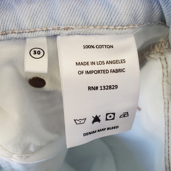 GRLFRND High Rise Straight Leg Crop in Ojai JEANS - Picture 11 of 12